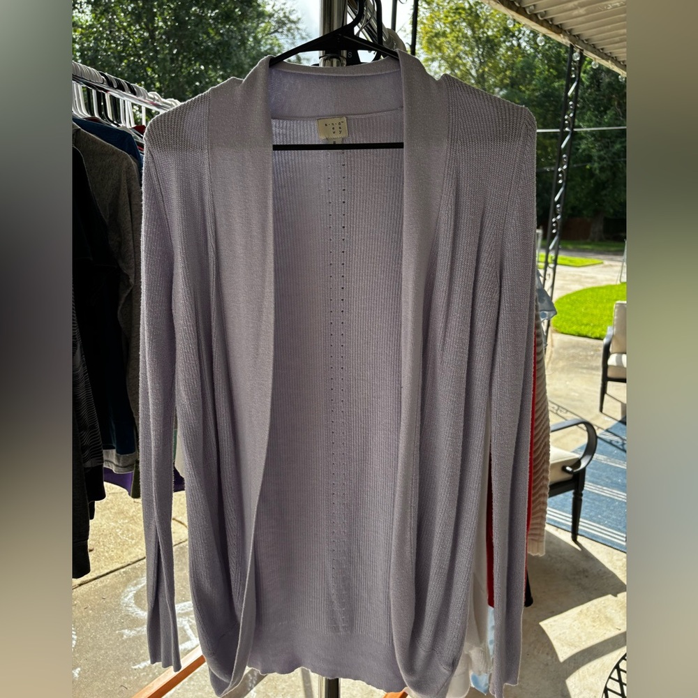 a new day Lavender Cardigan
